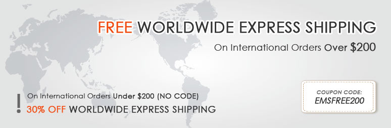 Free Express international shipping