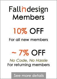 special offer for fallindesign members