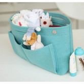 Felt bag in bag - sky