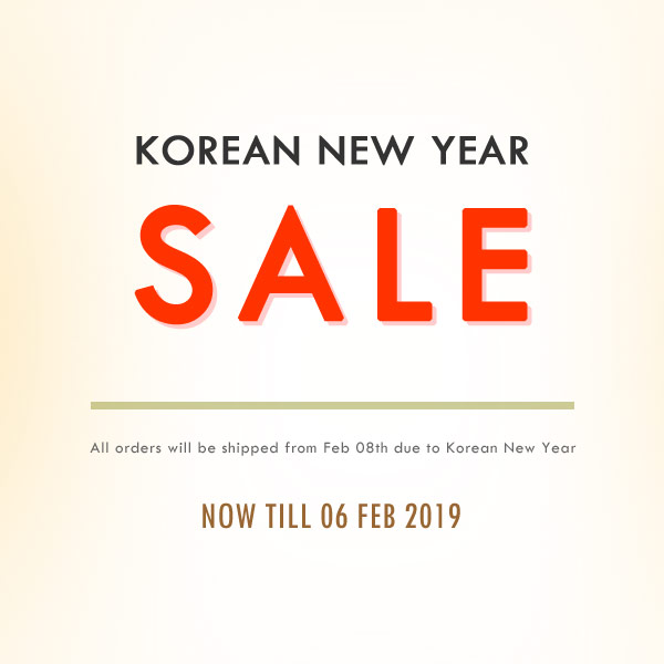 2019 Korean New Year Sale