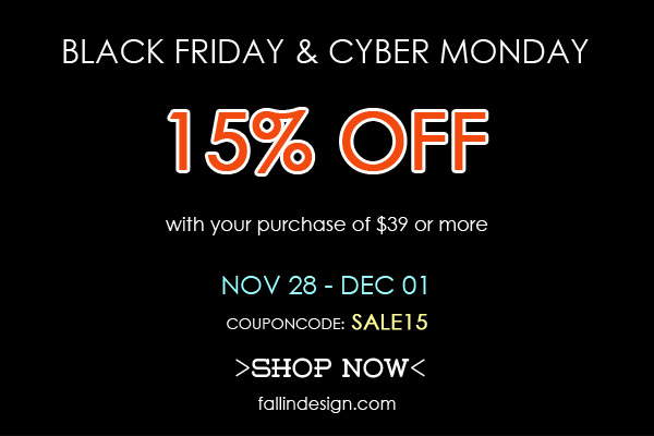 Black friday & Cyber monday - fallindesign