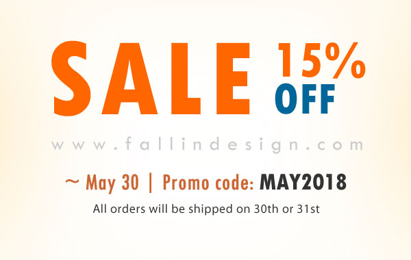 fallindesign sale 15% off