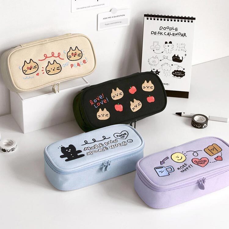 ICONIC Doodle Pencil Case