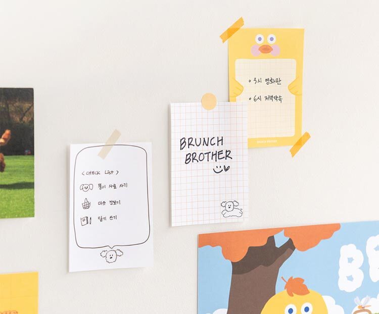 ROMANE Brunch Brother Checklist Notepad