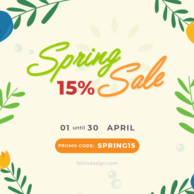 2020 Fallindesign Spring Sale